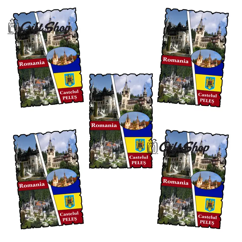 Castelul peles romania, magnet frigider mgs176v